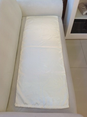 สไบ สีครีมสว่าง - 04 ชุดไทย ครีม