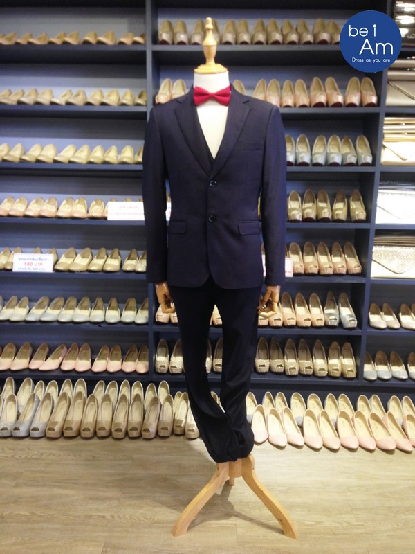 กั๊กสูทกรมท่า จาค็อบ size 58 - 02 ชุดสูท น้ำเงิน