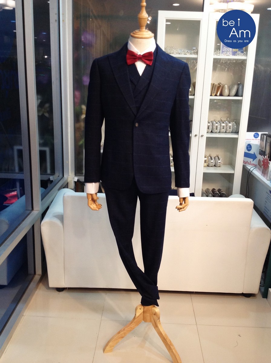 กั๊ก บิวกิ้น size 54 ชุดสูท น้ำเงิน
