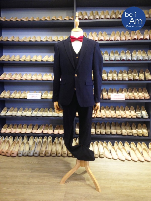 กั๊ก เอเดน size 58 ชุดสูท น้ำเงิน