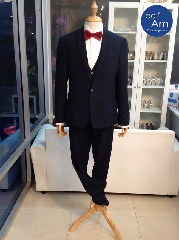 กั๊กแม็กซ์ สูทน้ำเงิน Size 56 ชุดสูท น้ำเงิน