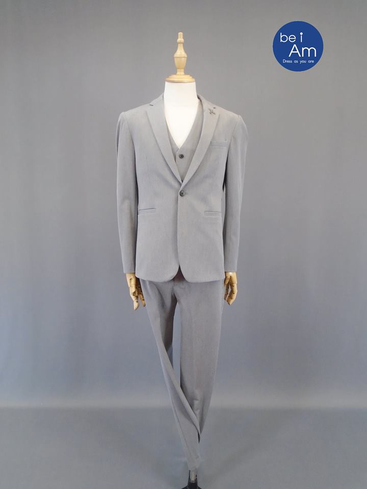 กั๊กสูทเทา จัสติน size 54 - 02 ชุดสูท เทา