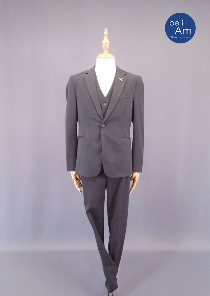 กั๊กสูทเทา ราฟาเอล size 50-01 ชุดสูท เทา