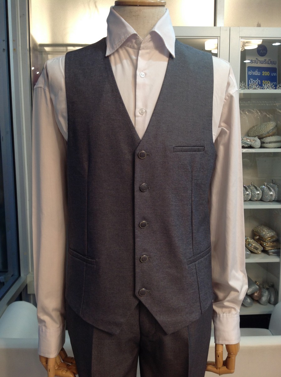 กั๊กสูทเทา มาร์ค size 54 - 02 ชุดสูท เทา