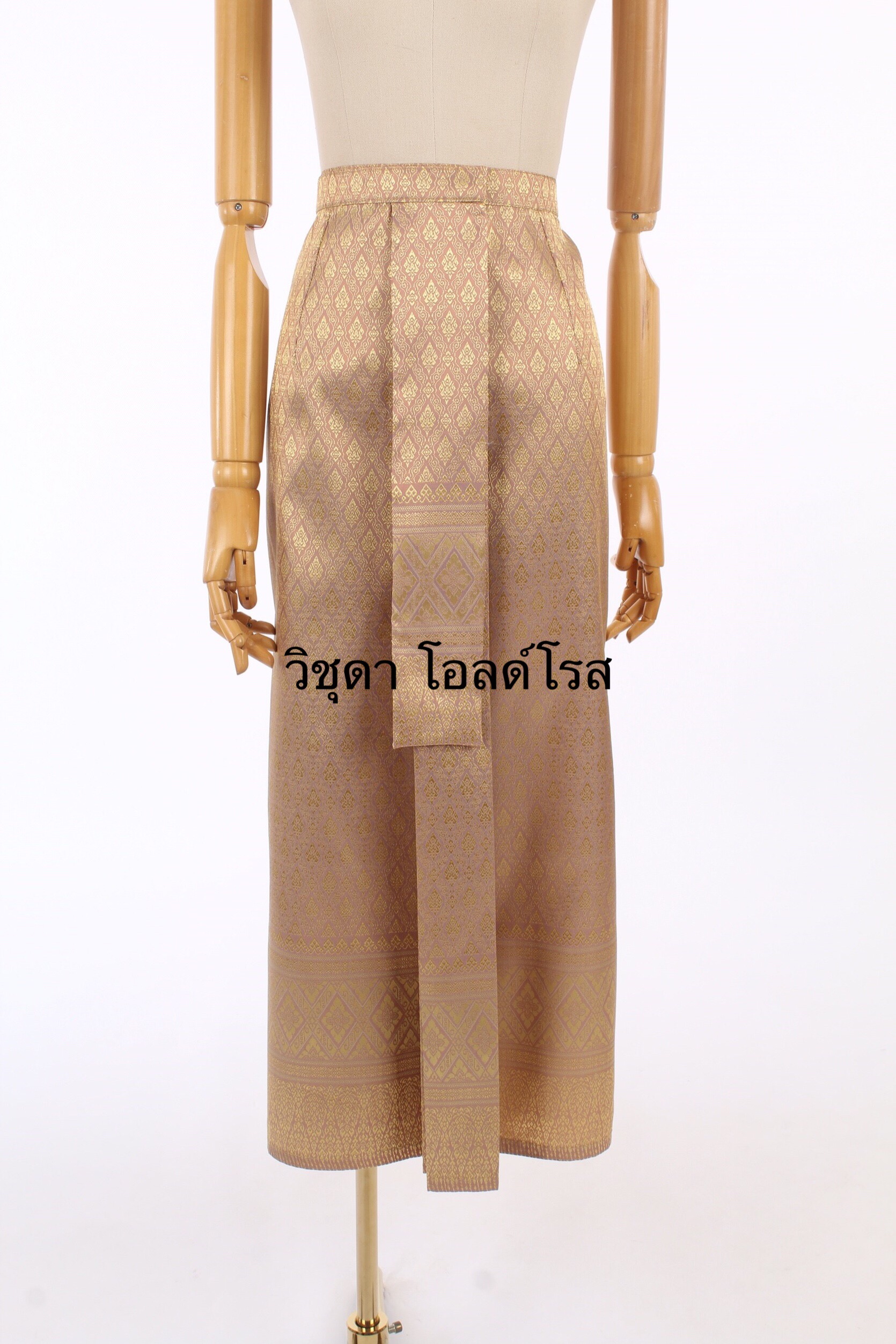 หน้านาง วิชุดา โอลด์โรส 2XL-02 ชุดไทย ส้ม