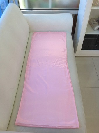 สไบ สีชมพูอ่อน - 12 ชุดไทย ชมพู