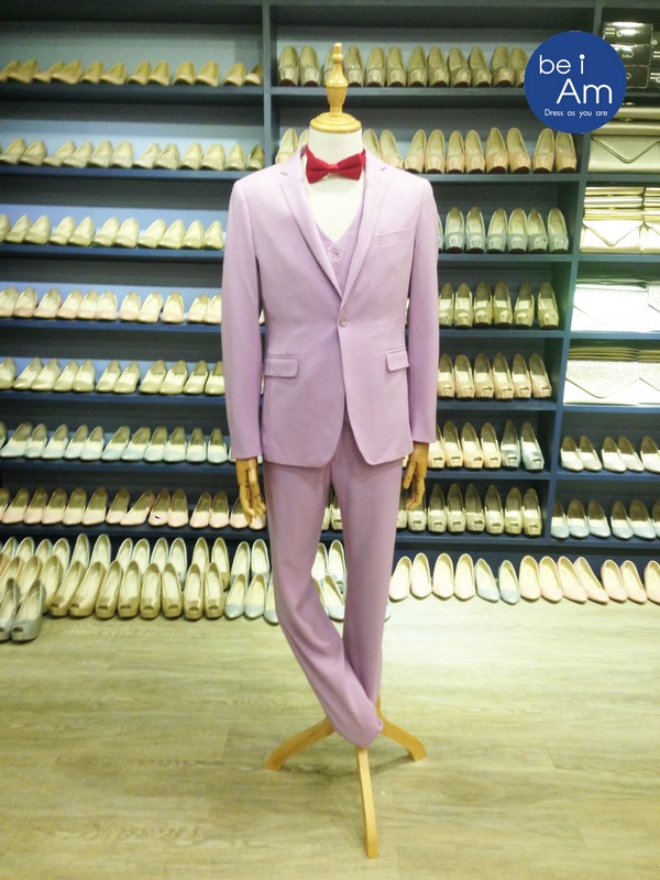 กั๊ก เป๊ก ผลิตโชค size 52 ชุดสูท ชมพู